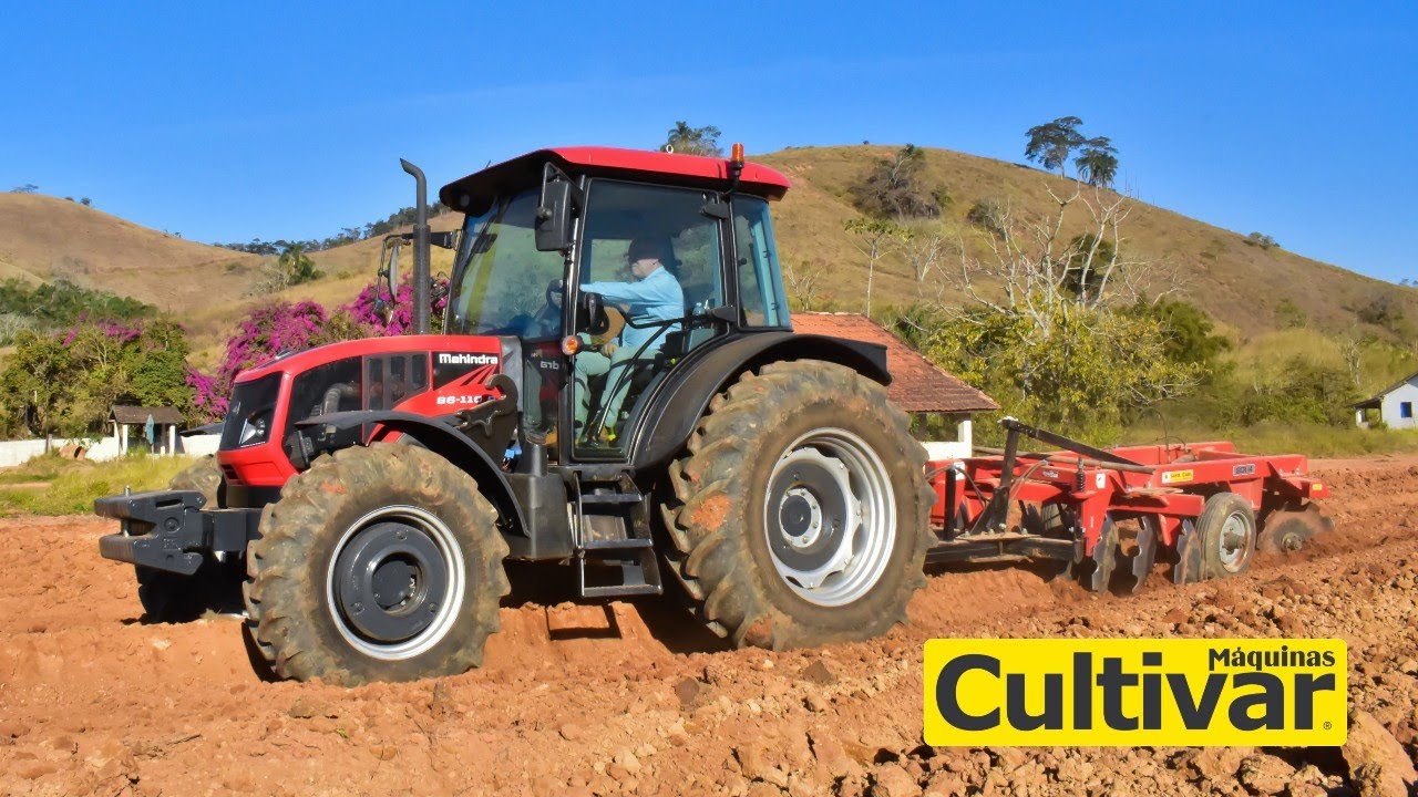 Test Drive exclusivo com novo trator Mahindra 86-110 P