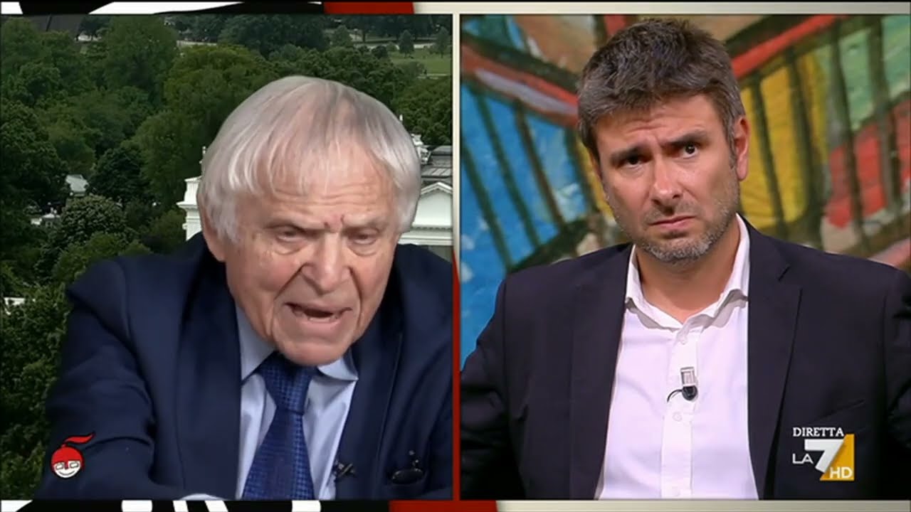 Confronto acceso con Luttwak a DiMartedì sul terrorismo di stato di Israele e il genocidio a Gaza