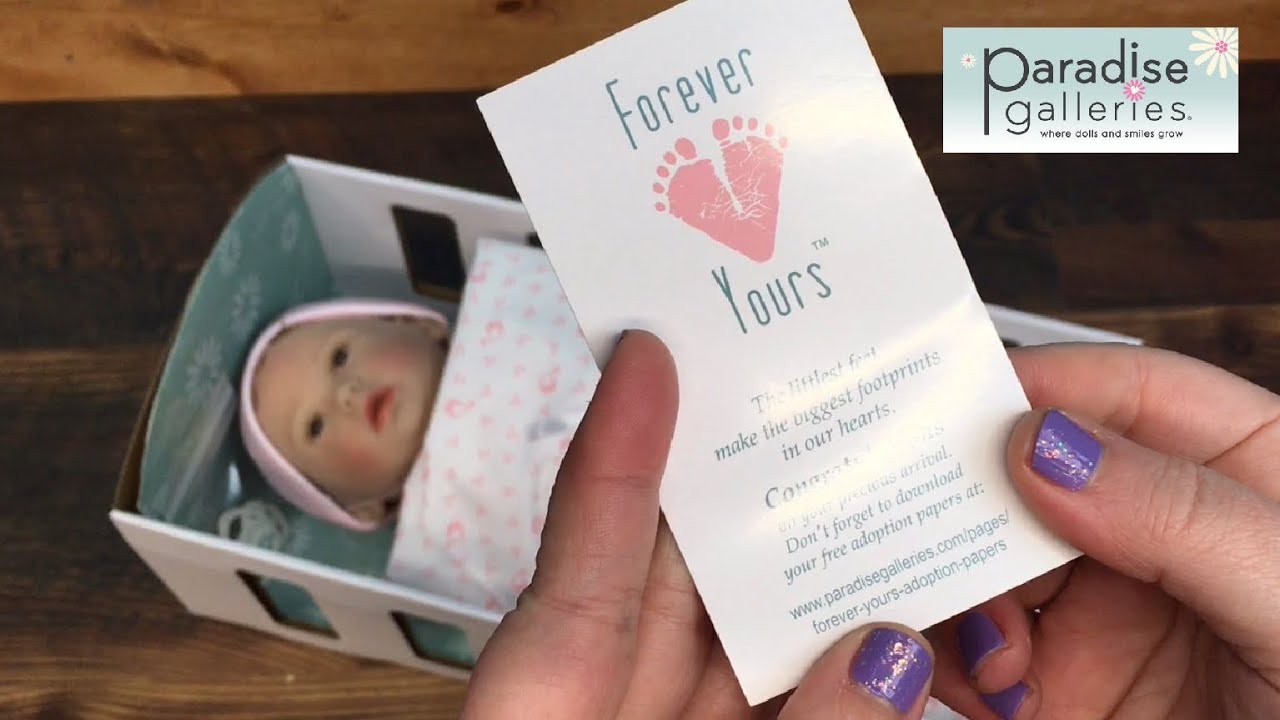 Unboxing Paradise Galleries New Forever Yours Treasure Reborn Baby Doll