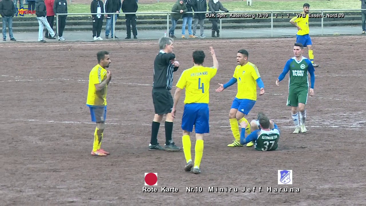 FVN Nrh Kreis Essen Kr A Gr1 SP16 DJK Spfr Katernberg 13 19 vs VFB Essen Nord 18 2 2018