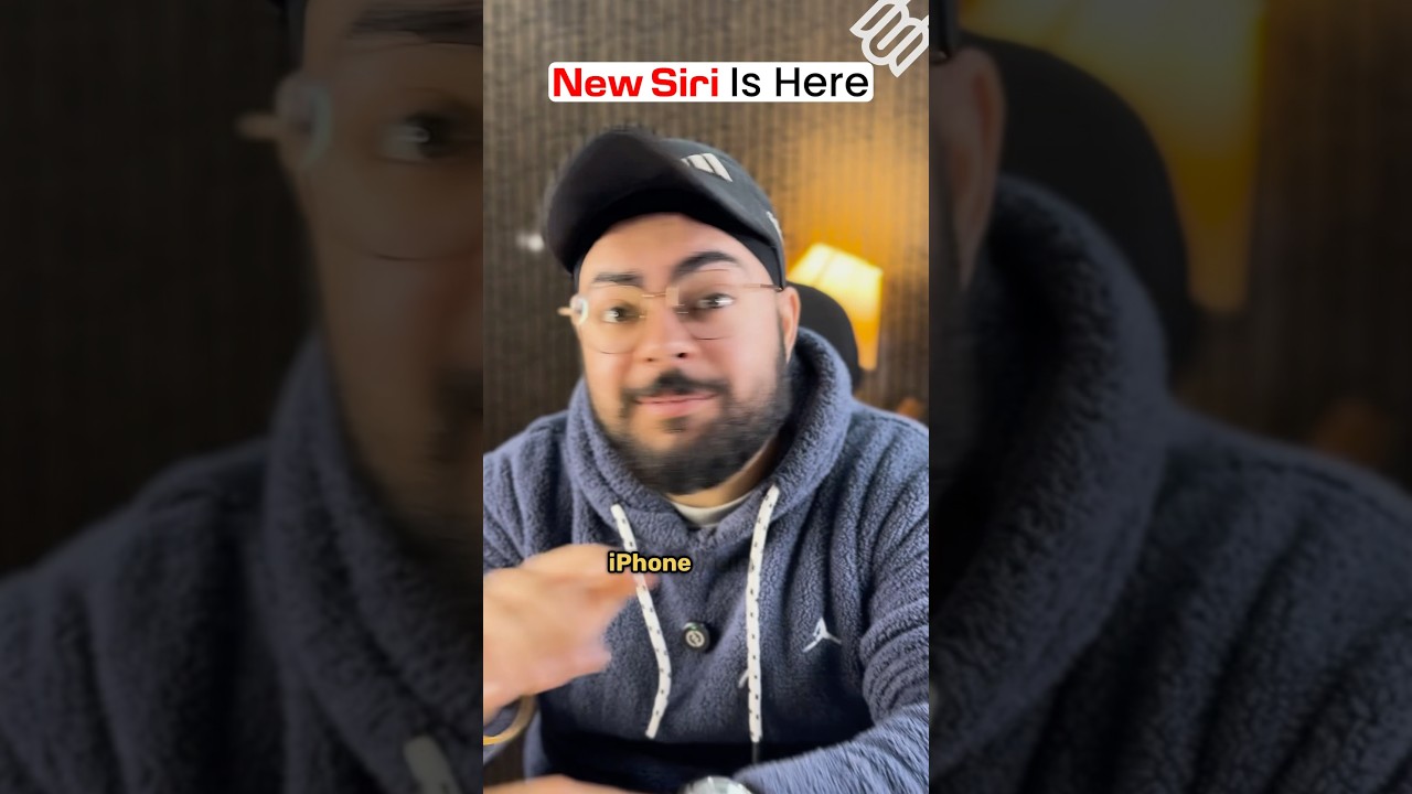 How to install new siri in your iphone #siri #ios18 #unibav