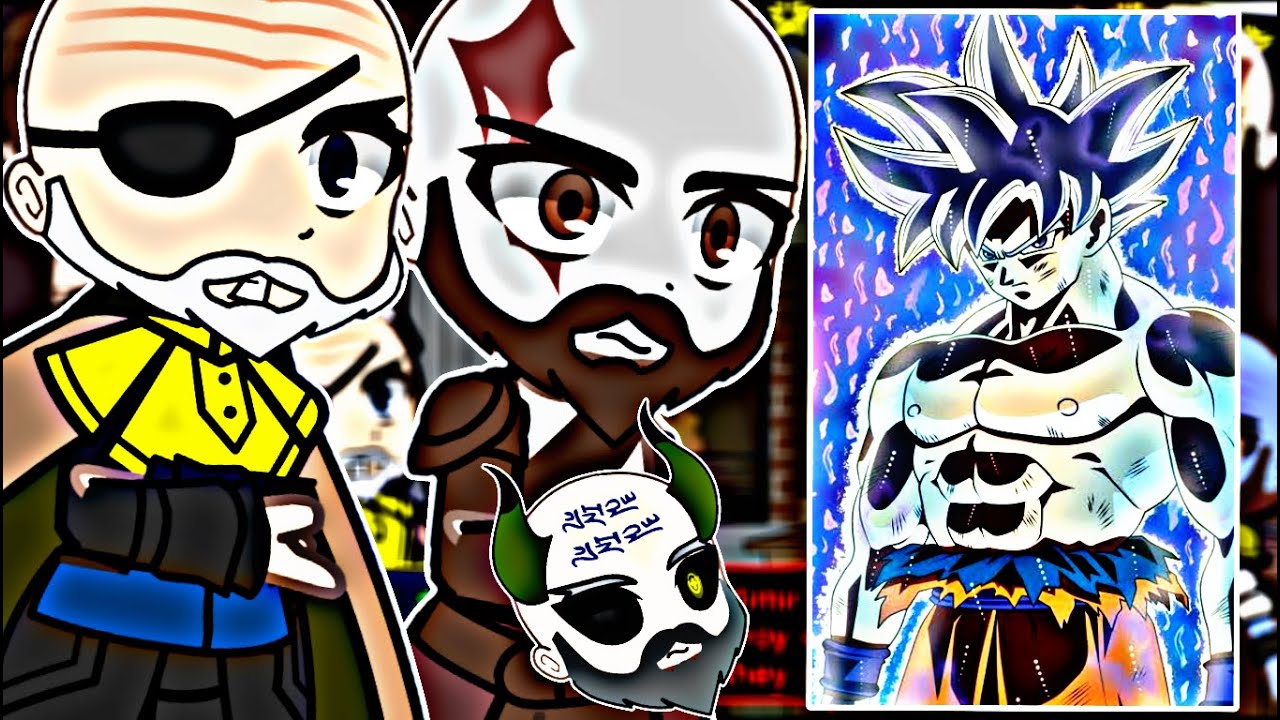 God of War Ragnarök React to Goku || Tiktok || Gacha react