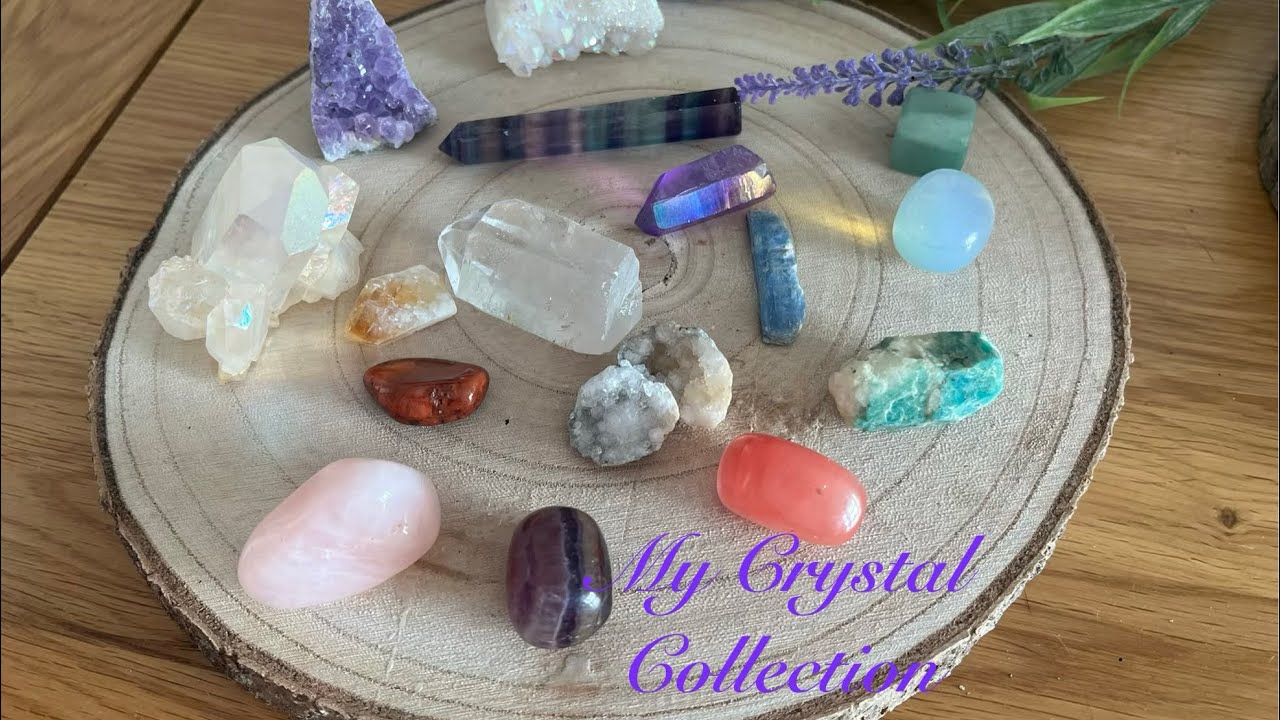 My little crystal collection.