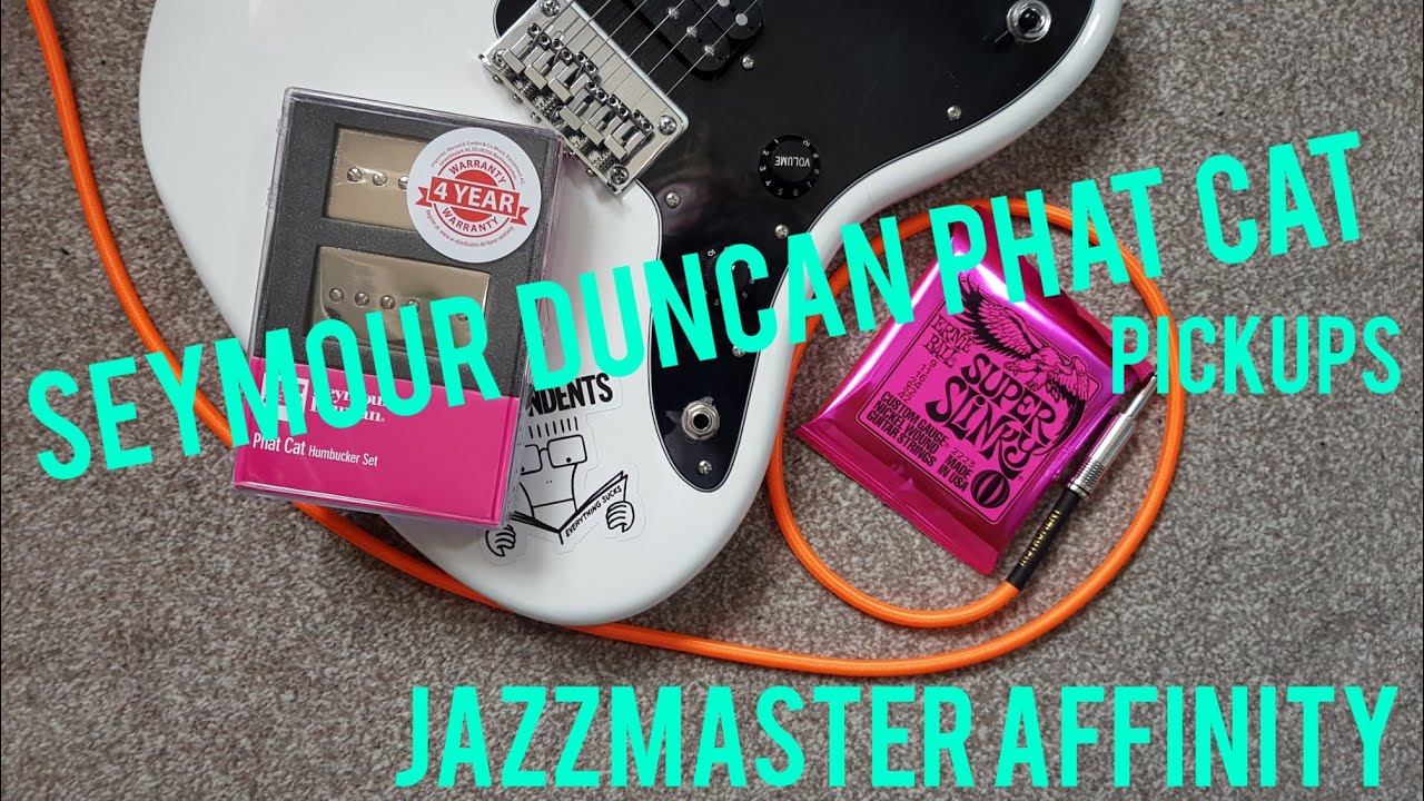 Seymour Duncan Phat Cat Pick Up Review - Fender Jazzmaster Installation