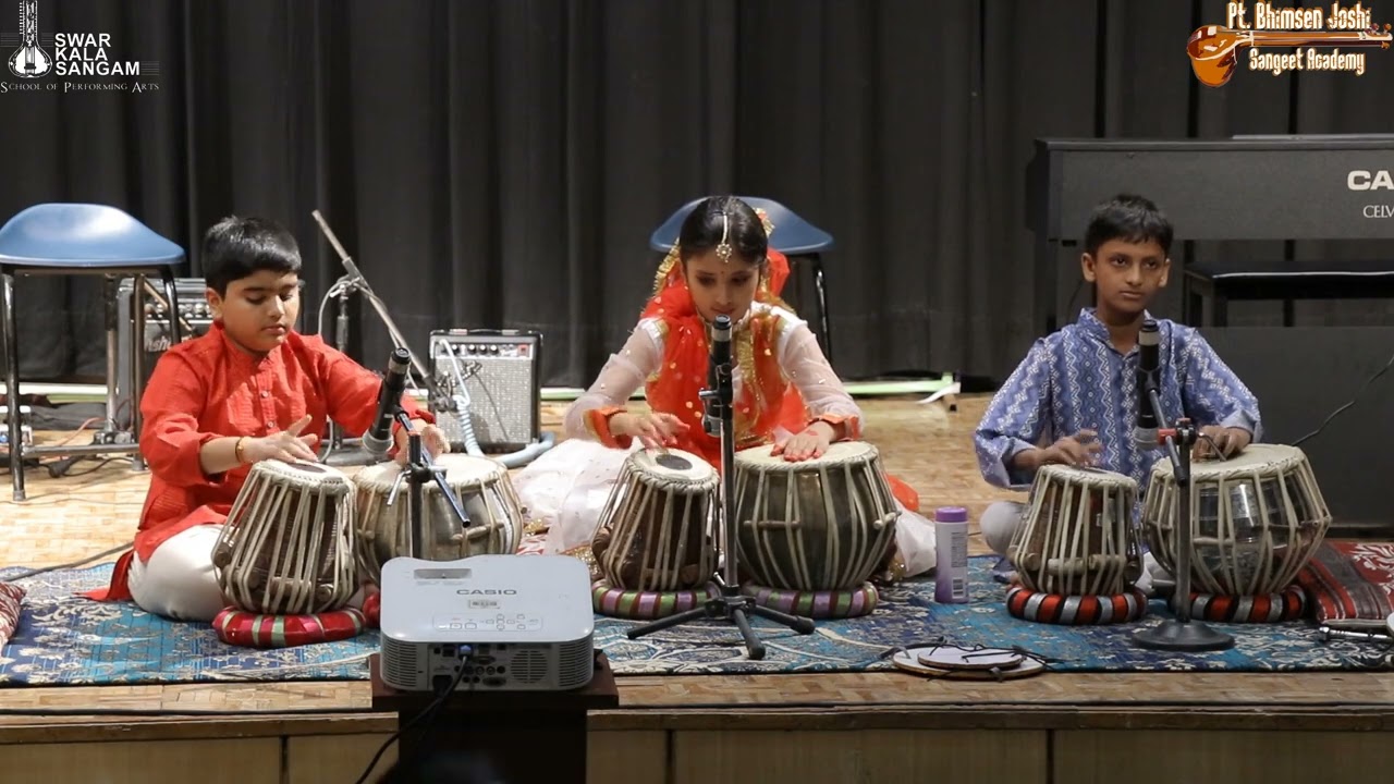 Teen Taal Brilliance | Tabla by Avyukt, Abhay & Avishi – Kayda, Tukda, Palta & Peshkar #tabla