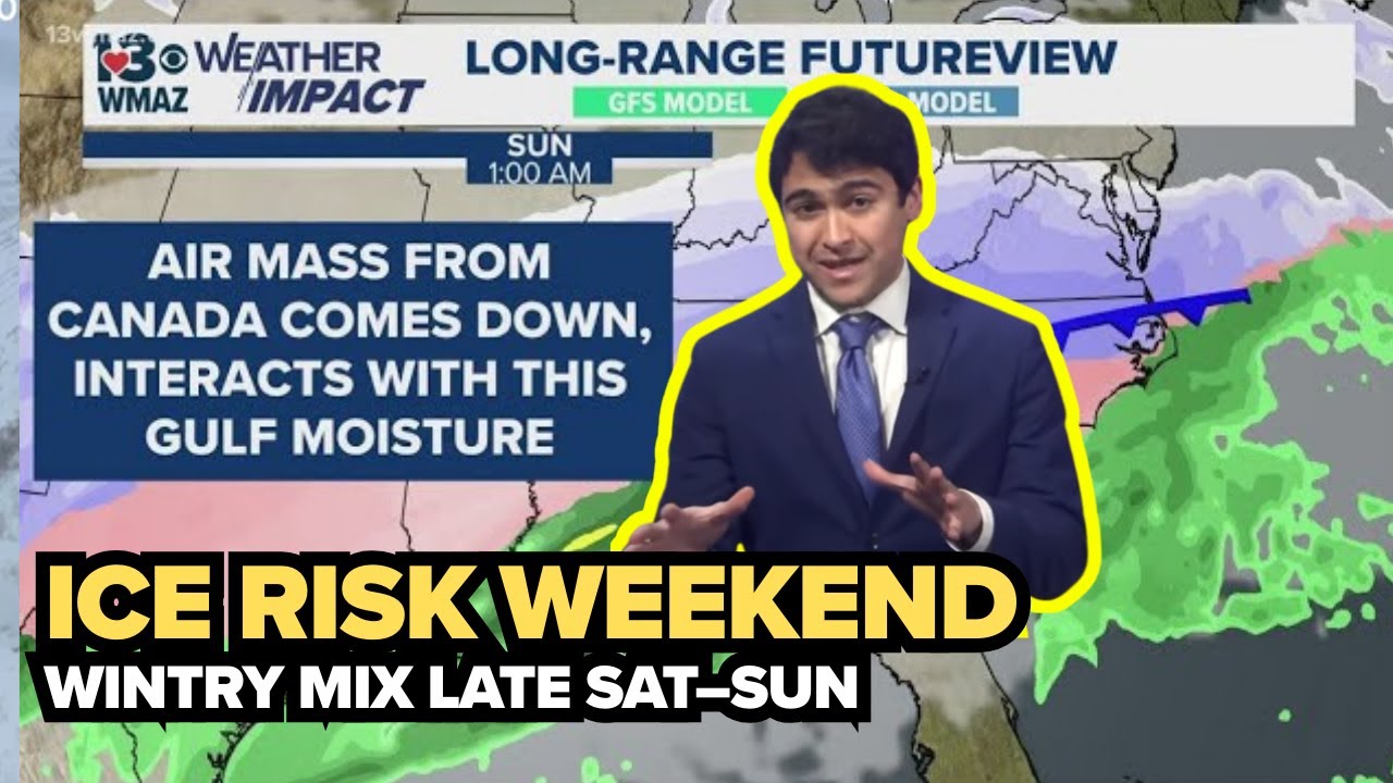 Weather Impact Alert | Icy conditions and wintry mix possible this weekend in Central Georgia