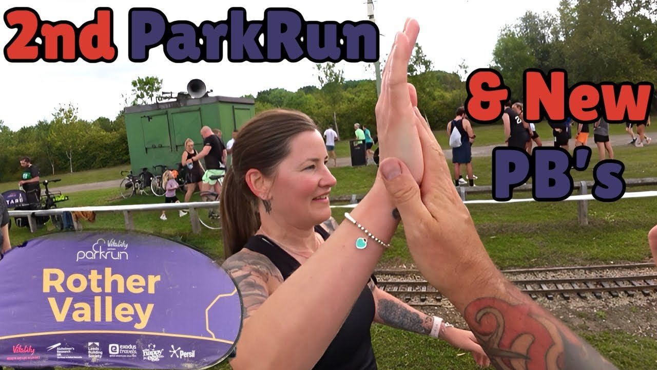 2nd EVER Parkrun Attempt! did we get new PB’s (Rother Valley country park)