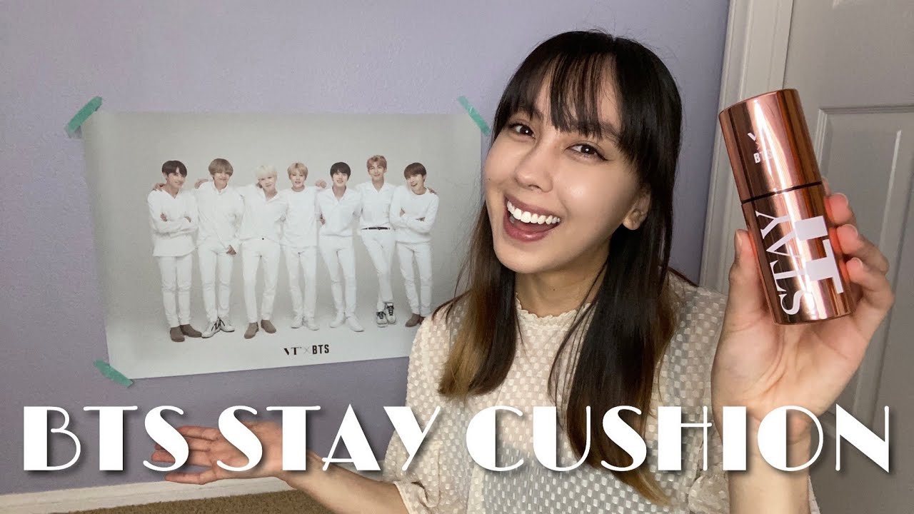 VT x BTS Stay Cushion Review✨ | PomegranateStains