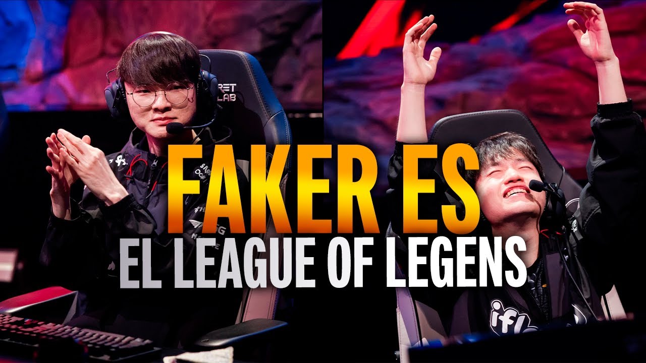 FAKER es el LEAGUE OF LEGENDS l FINAL T1 VS WBG