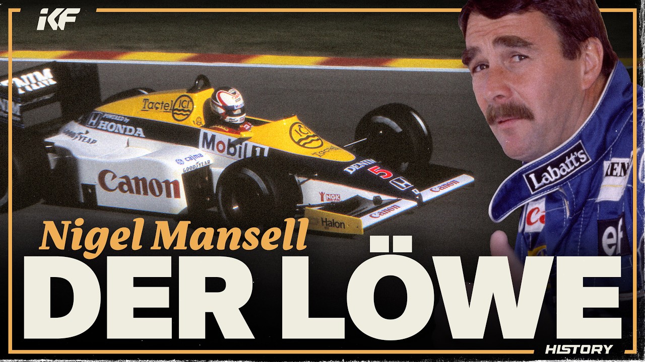 Der Formel 1 Weltmeister, der immer kämpfte: Nigel Mansell!