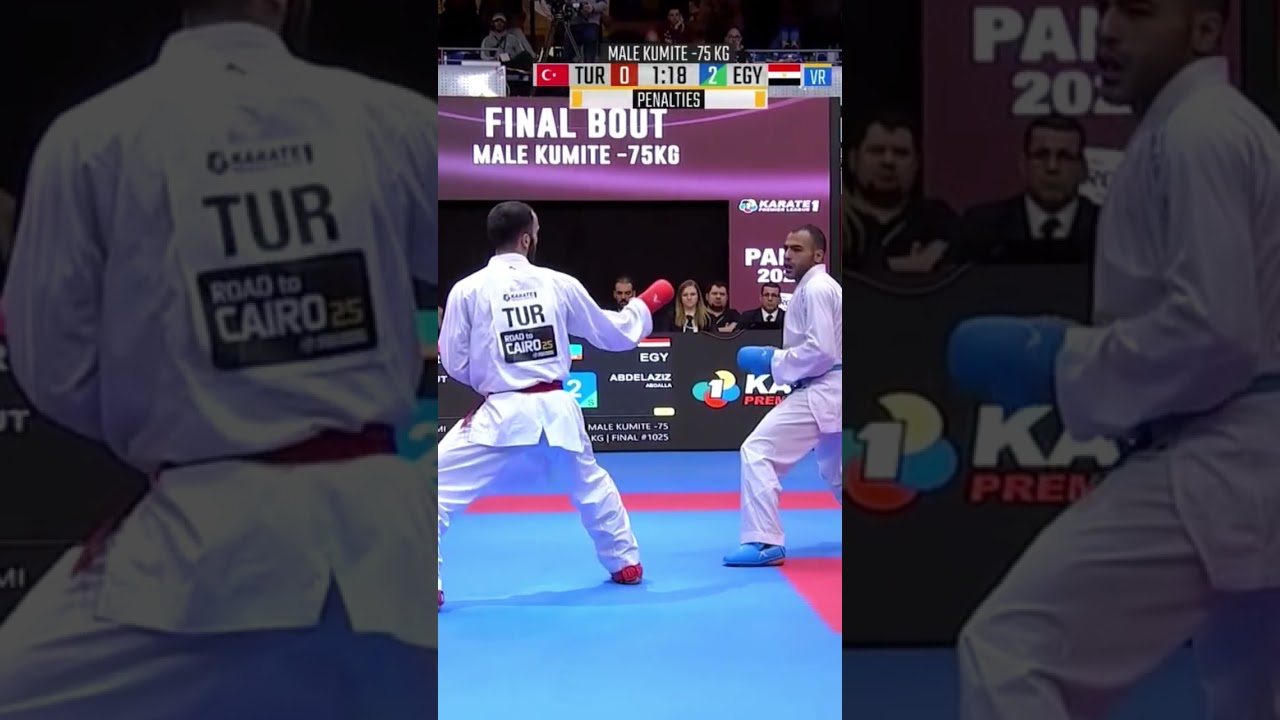 final -75kg karate fight paris olympic 2024 #karate #fighter #kumite #sports