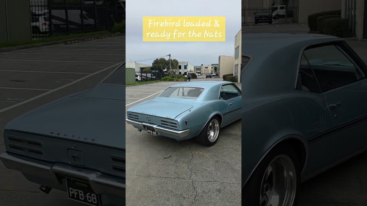 Автомобиль Pontiac полностью укомплектован и готов испытать её на трассе в рамках Camaro Firebird...