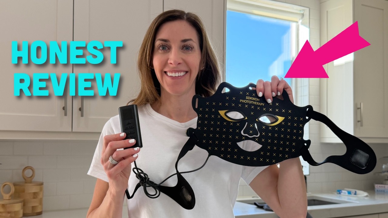 What Do the 7 LED Colors Actually Do? | Red Light Therapy Mask Demo 💡