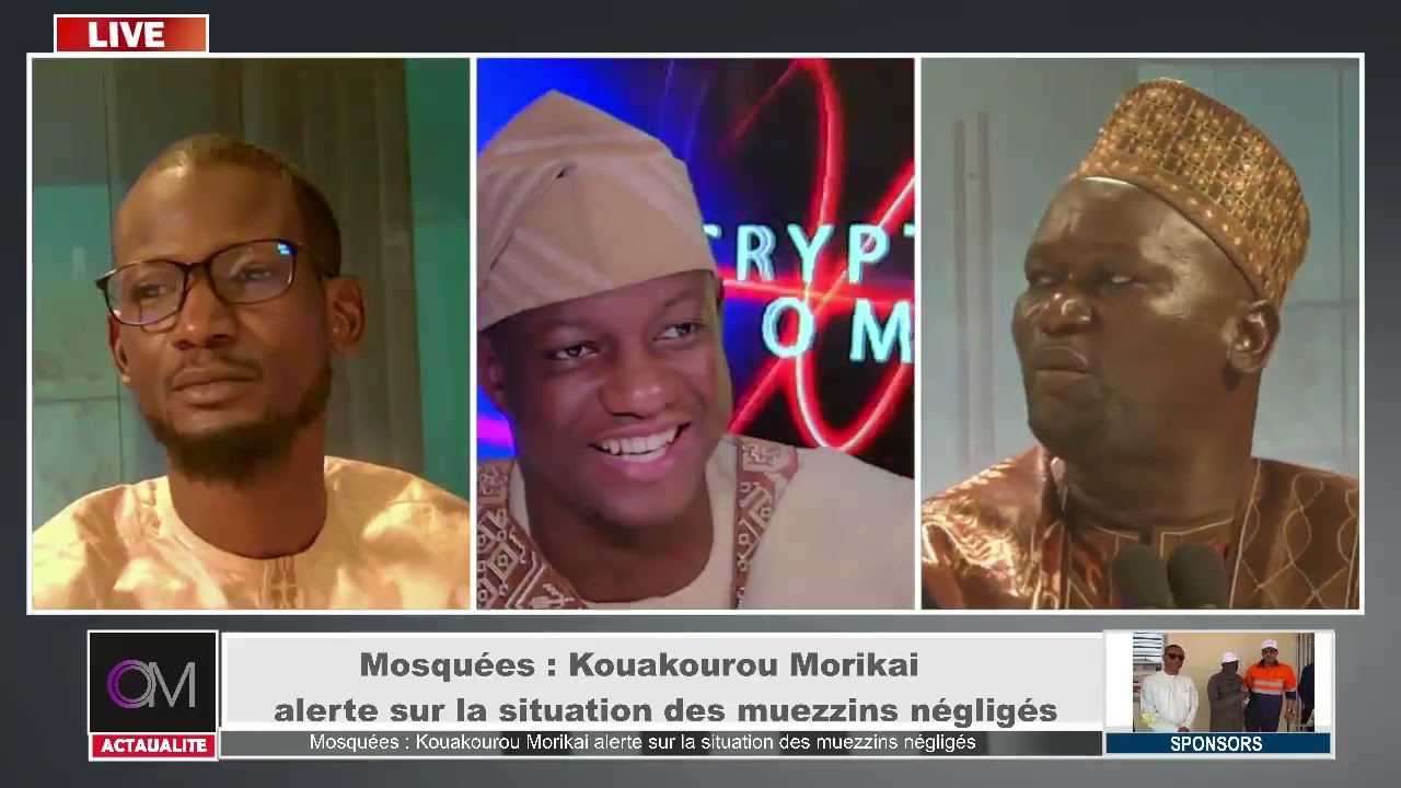 OM TV :#URGENT/Mosquées : Kouakourou Morikai alerte sur la situation des muezzins négligés