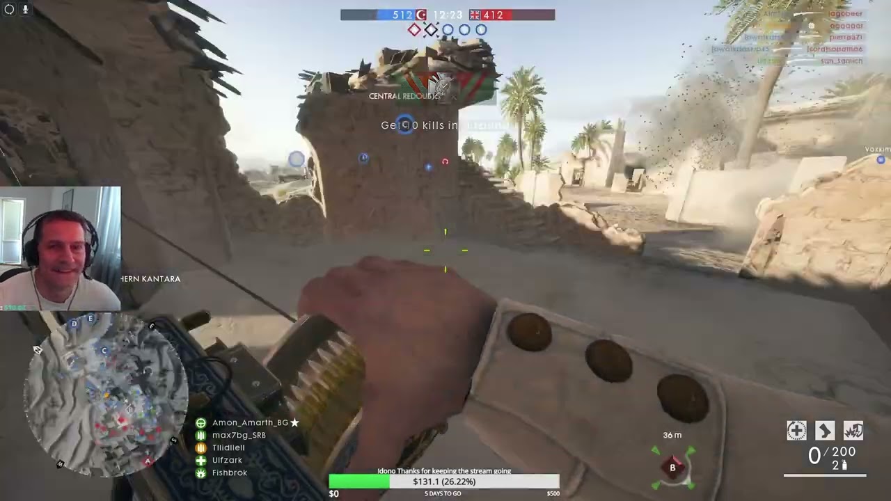 Battlefield 1 — Дым, Парабеллум, Заряды Limpet | 1440p