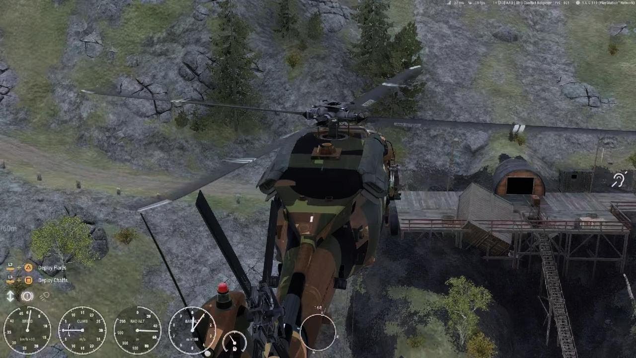 Arma Reforger Hawkeye support and supply 