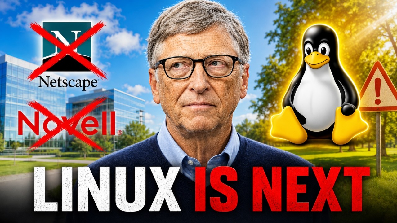 How Microsoft Secretly Destroyed Netscape, Novell, and Now It's Coming for Linux