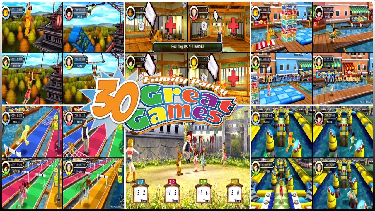 Family Party 30 Great Games - nintendo wii minigames