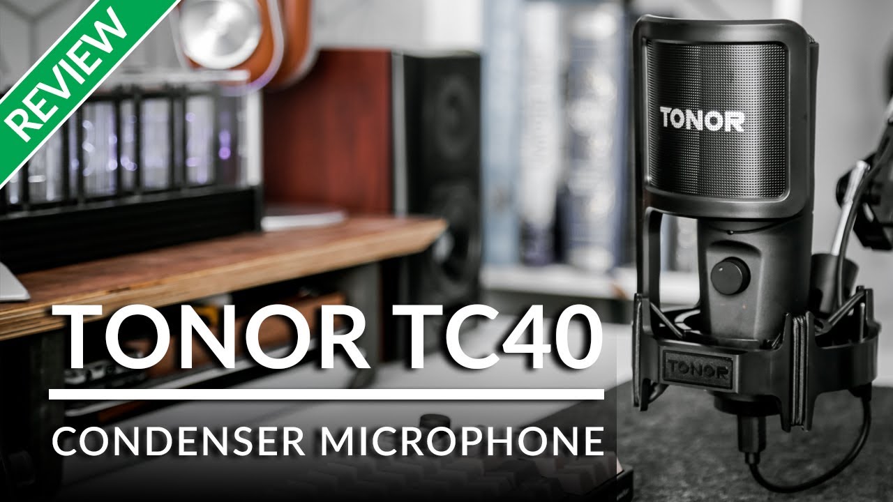 TONOR TC40 USB Condenser Microphone - is this the best budget microphone? - Unboxing & Review