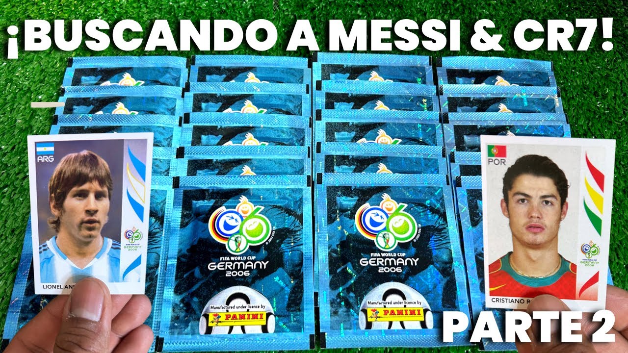 ¡LOS MEJORES 20 SOBRES!  Panini Álbum MUNDIAL 2006 - Panini World Cup 2006