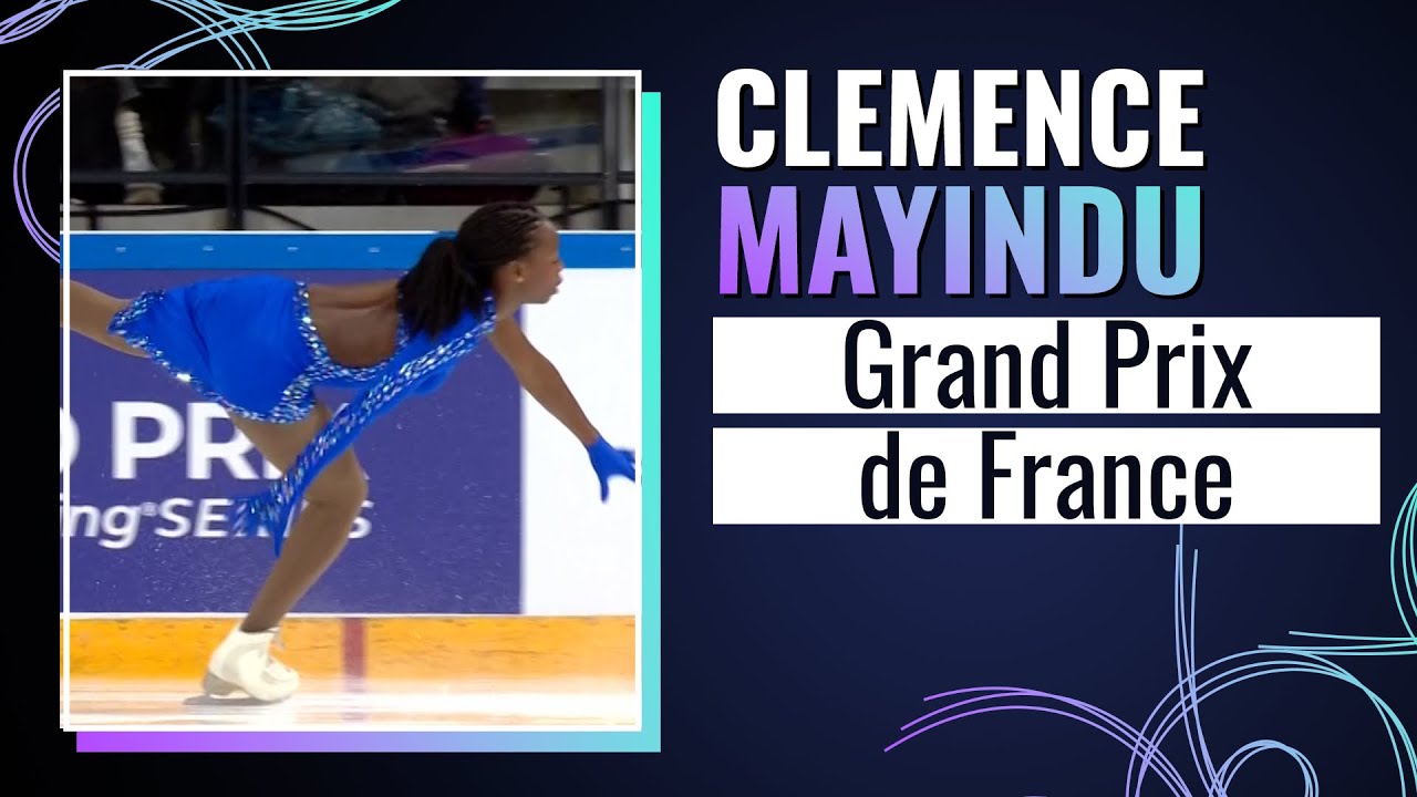 Clemence MAYINDU (FRA) | Women Free Skating | Grand Prix de France 2024 | #GPFigure