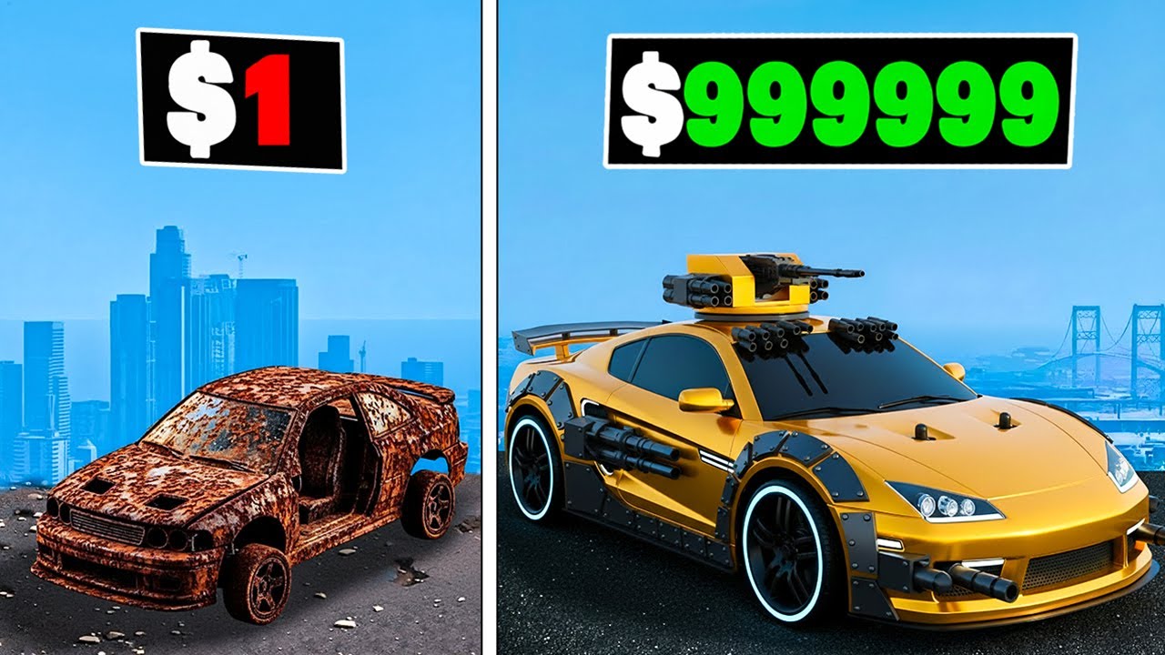 Franklin & Shinchan Unlocking $0 to $99,999,999 RC Car in GTA 5