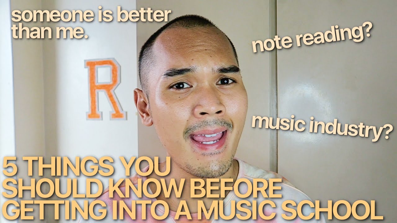 5 THINGS YOU SHOULD KNOW BEFORE GETTING INTO A MUSIC SCHOOL | Vlog #27