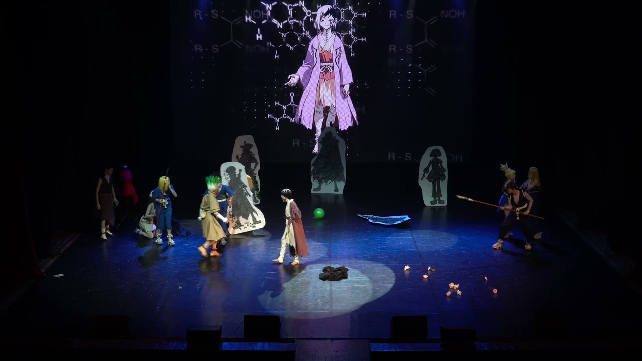 Animate It! 2024 / Доктор Камень / Dr  Stone / Senku Ishigami,Taiju Oki, Yuzuriha Ogawa, Gen Asagiri