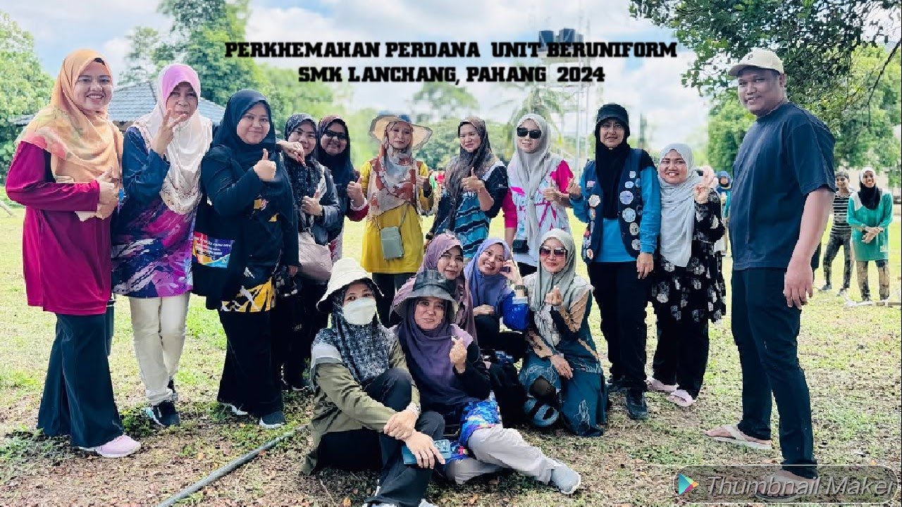 PERKHEMAHAN PERDANA UNIT BERUNIFORM SMK LANCHANG 2024