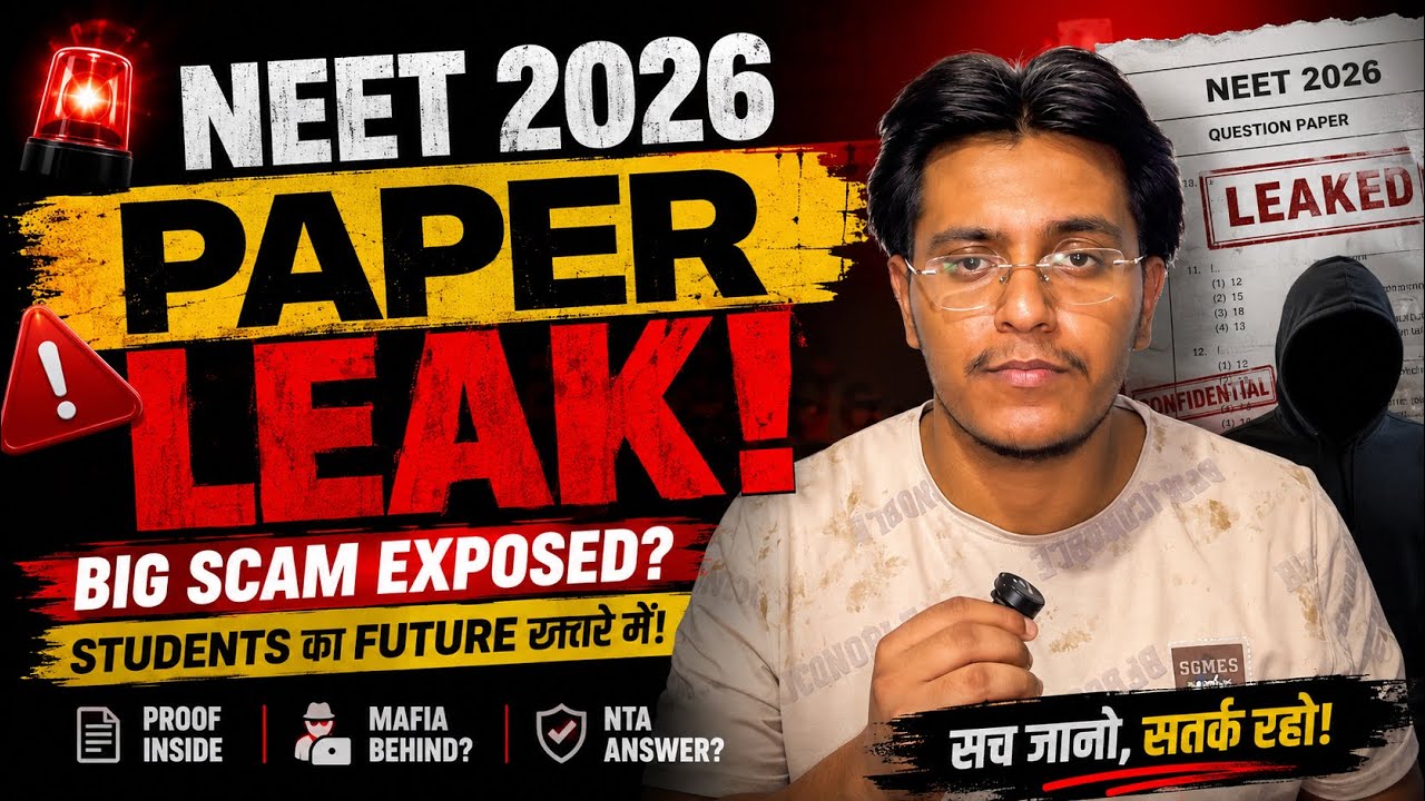 NEET 2026 LEAK VIRAL! REALITY BEHIND THE PAPER LEAK CLAIMS | SHAGIL IMAM #NEET20206 #NEETNEWS