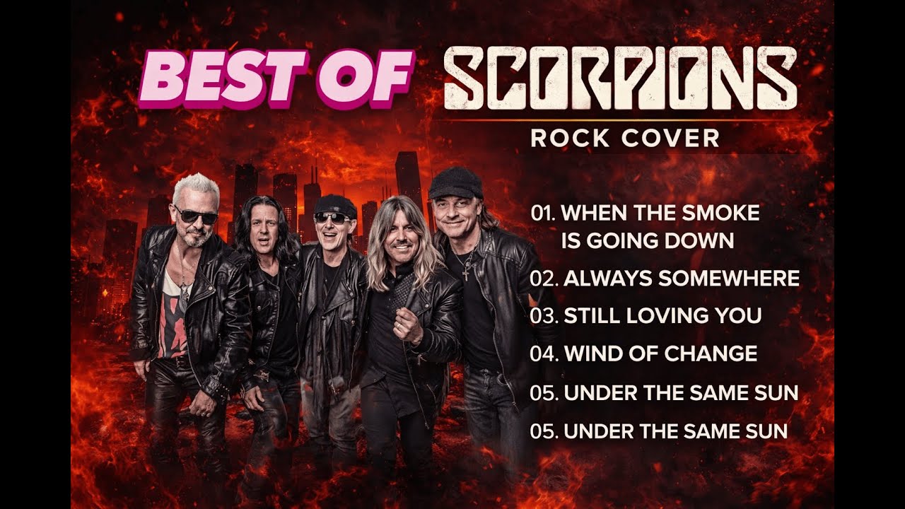 Scorpions Best Playlist Song's – Rock Covers | Dark Modern Metal