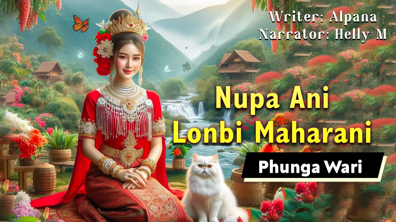 Nupa Ani Lonbi Maharani || Manipuri Phunga Wari || Helly Maisnam🎤 || Alpana✍️