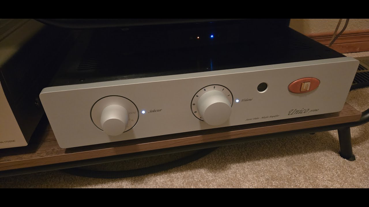 Day 170 Listening - 100% Italian System! New Unison Research Unico Primo Amp! Lumina I