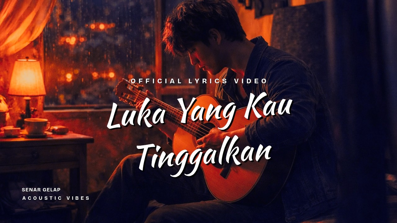 Luka Yang Kau Tinggalkan – Lagu Pop Melayu Sedih Kisah Cinta Yang Dikhianati (Official Lyrics Video)