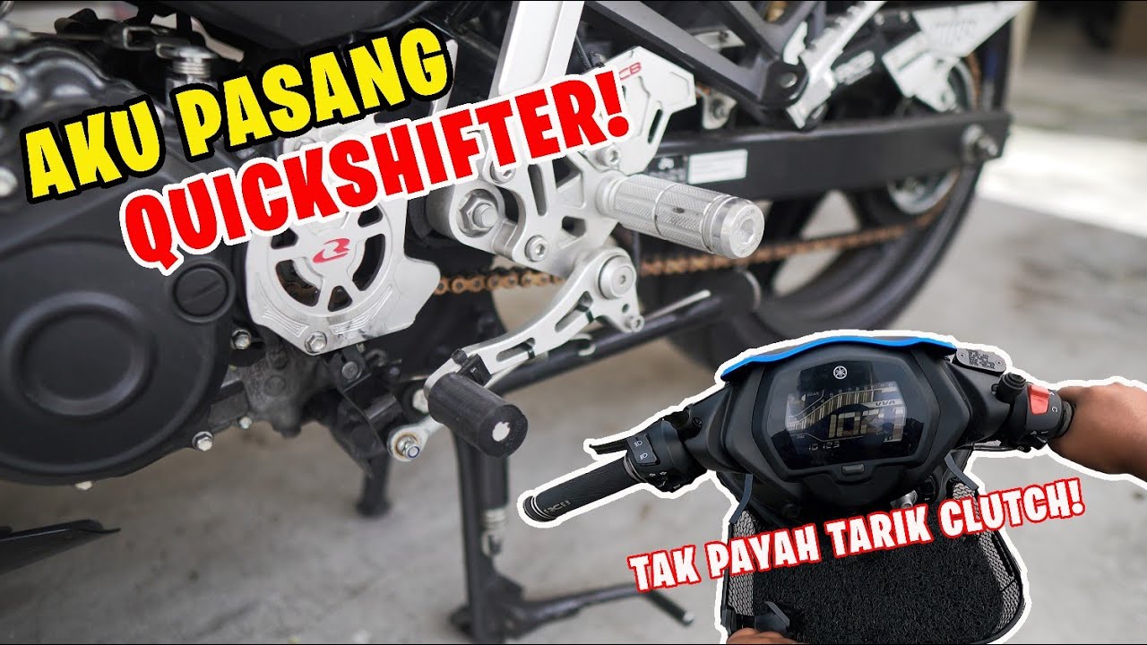 YAMAHA Y16 PASANG QUICKSHIFTER MURAH JE