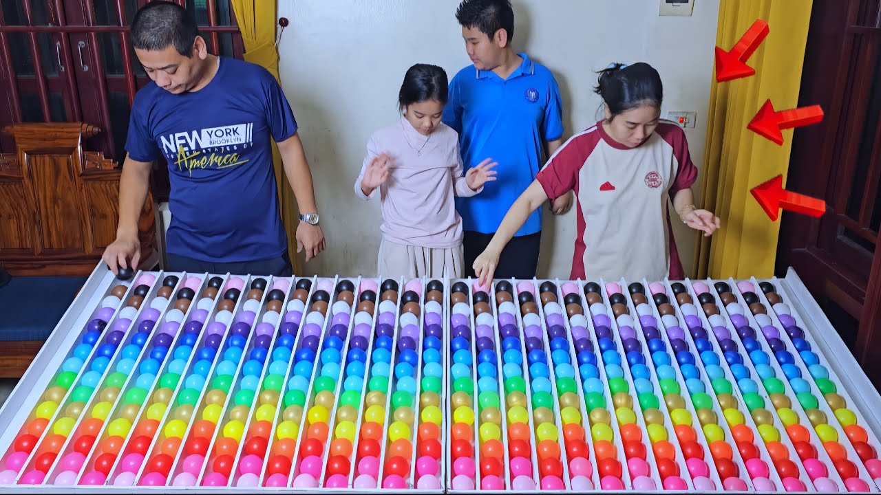 💥💥💥Awesome color-sorting ball game: An ASMR challenge for the whole family 💥 level 22