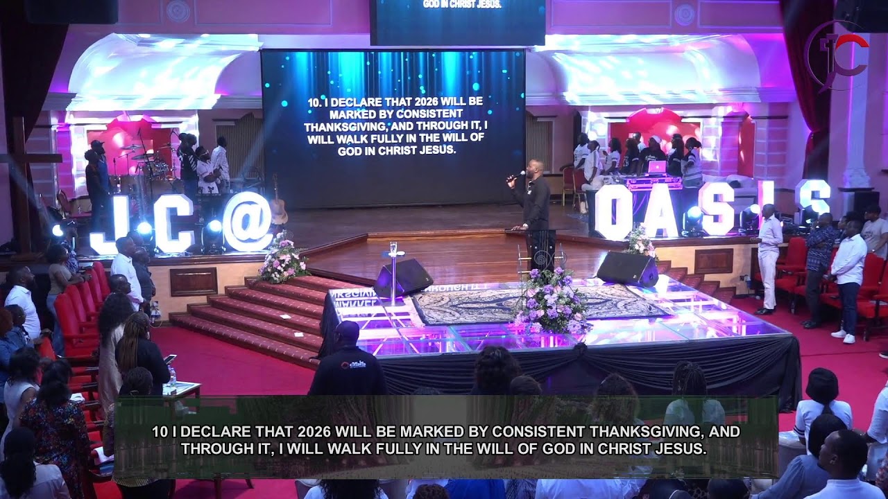An Altar of Thanksgiving | Pst. Joan Kamau | JCC LIVE SERVICE | 11.01.2026