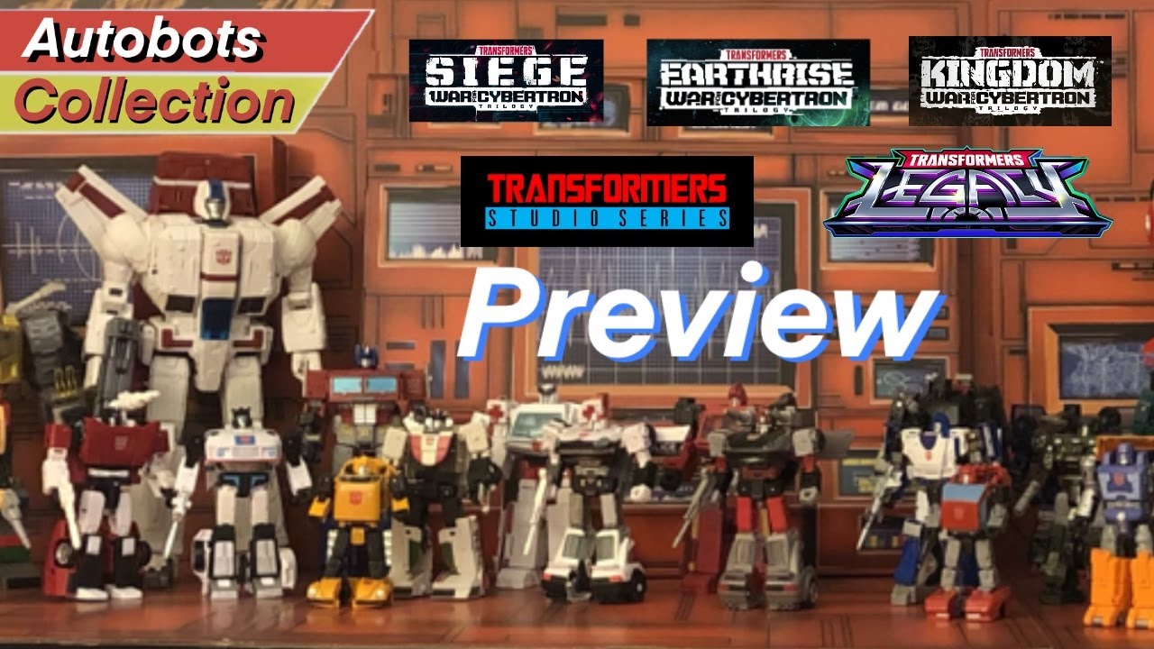Autobots Collection - Transformers Mainline Retail (WFC, Siege, Earthrise, Kingdom, Studio Series)