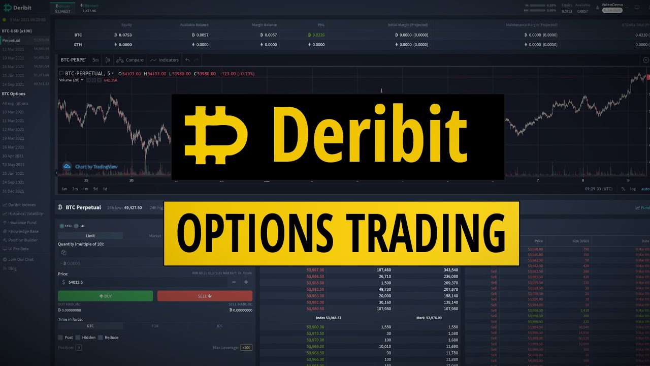 Обзор Криптобиржи/ Deribit
