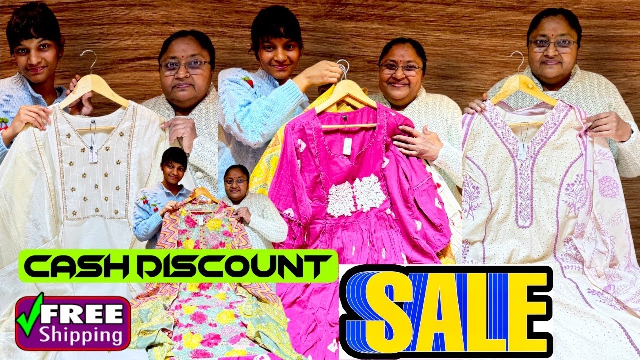 SALE SALE on Stunning Cotton Suits, Mul Chanderi & PartyWear Suits, Anarkali, Cords at Vivente Fab.
