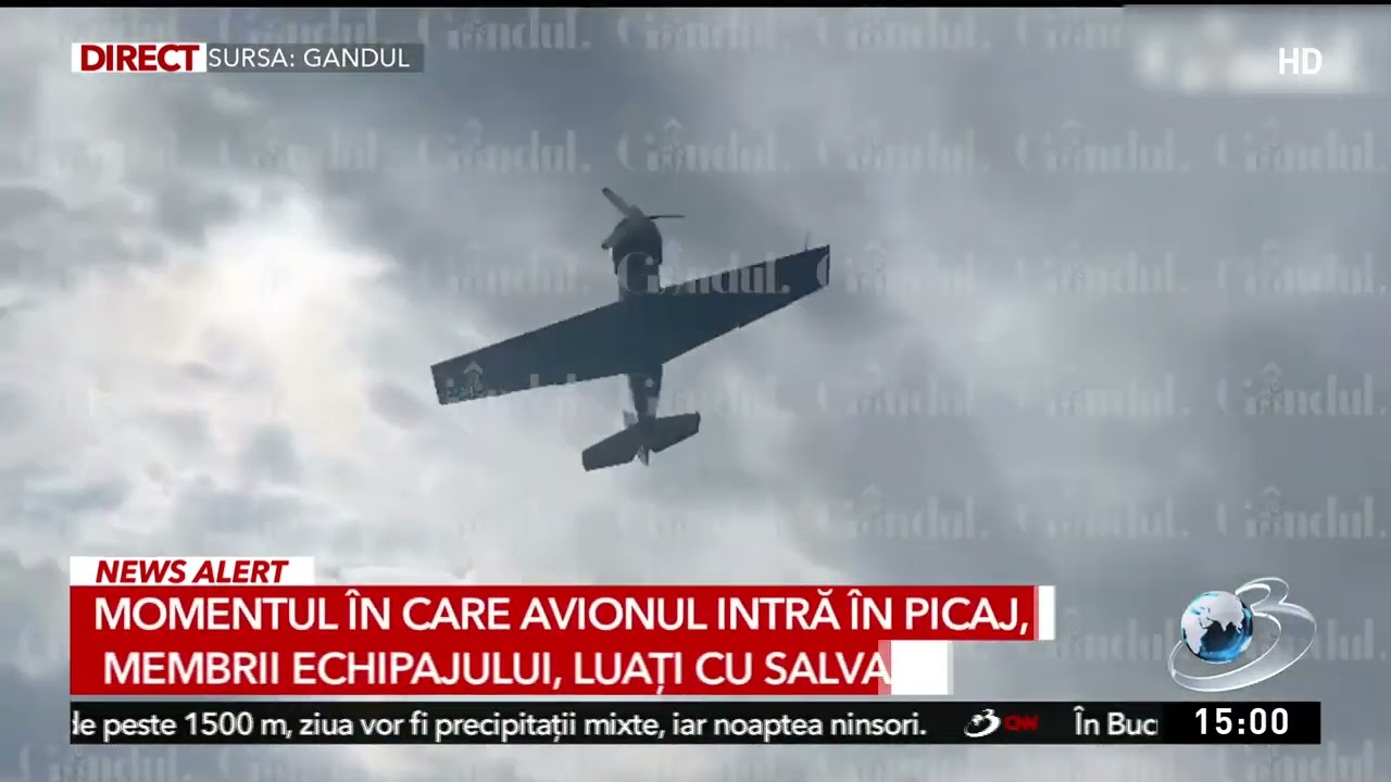 Un avion militar IAK-52 a fost la un pas de prăbuşire, în județul Buzău