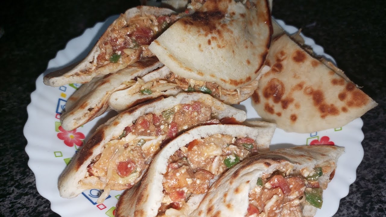 Delicious Pizza Pockets 🍕# food #cooking 
