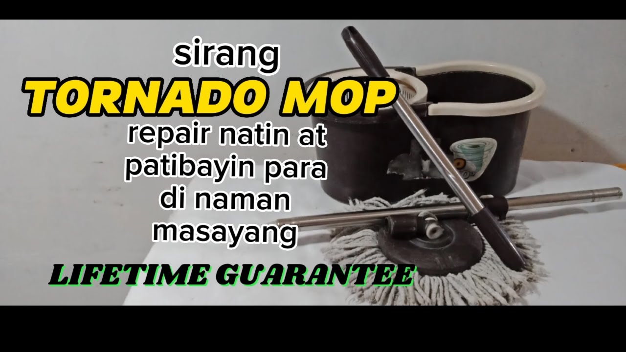 Tornado Mop hacks. Easy to repair