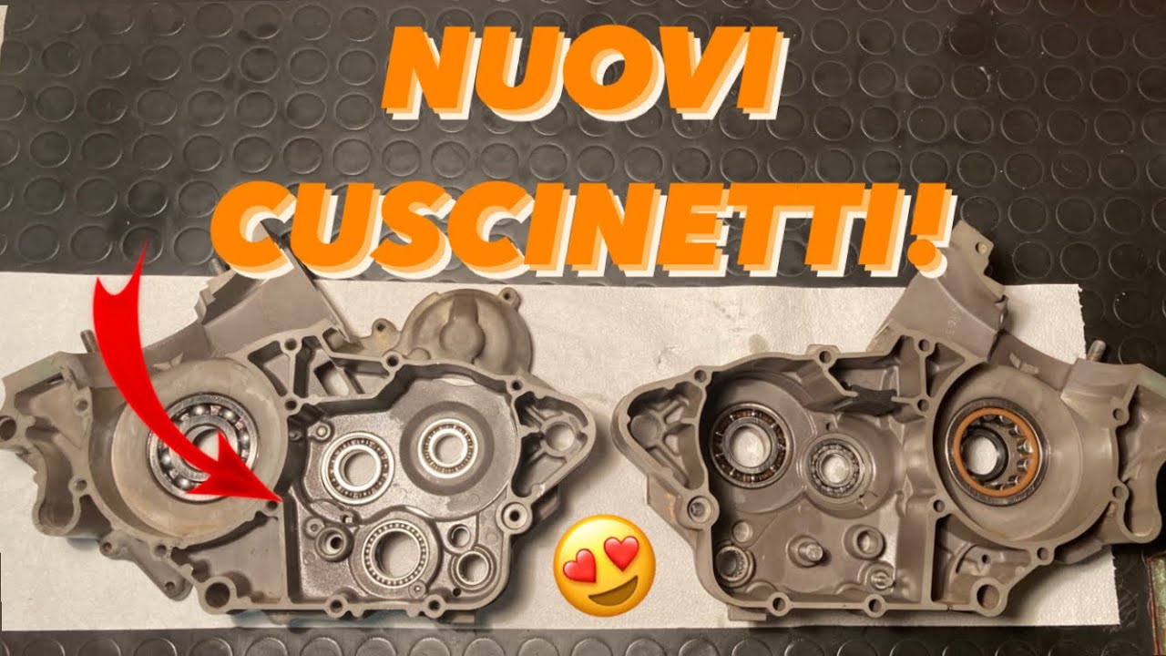 COME CAMBIARE I CUSCINETTI MOTORE?! - |BLOCCO KTM EXC EP.4|