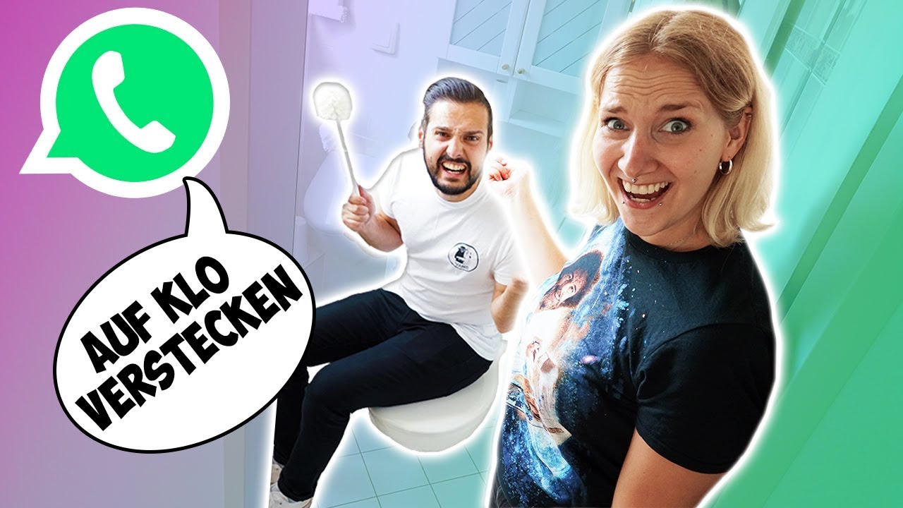 WHATSAPP SAGT WO WIR UNS VERSTECKEN MÜSSEN! Extremes Verstecken Spielen mit Nina, Kathi & Kaan *FUN*