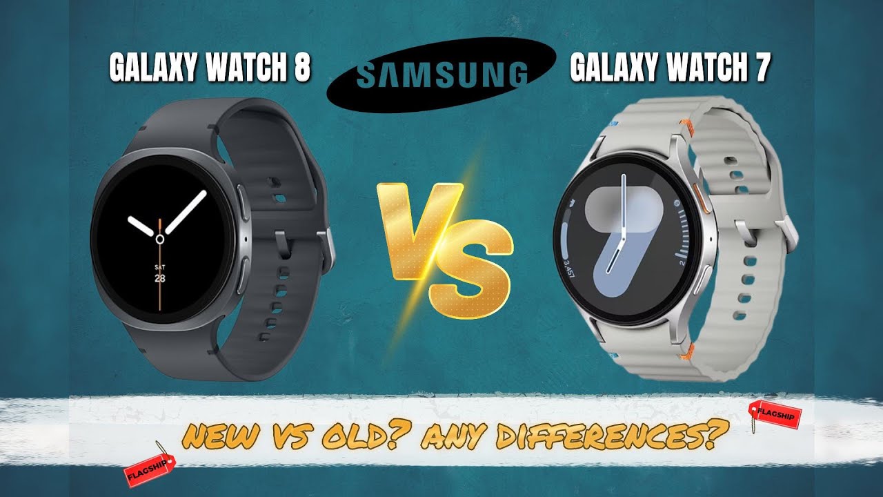 Samsung Galaxy Watch 8 vs Watch 7 Comparison!