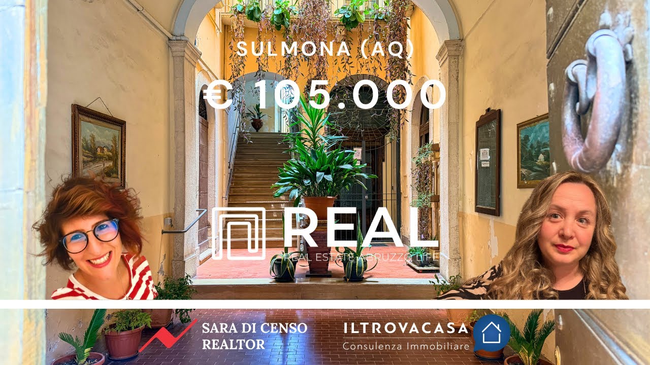 Apartment on the MOST Beautiful Street in Sulmona | House Tour in Abruzzo