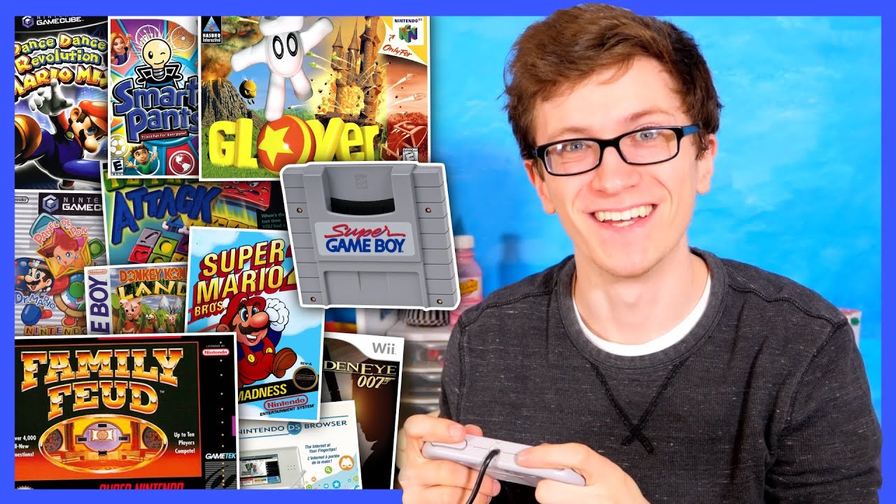 Scott Reviews Stupid Nintendo Games - Scott The Woz Segment