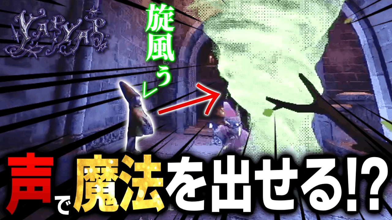 【YAP YAP】実際に呪文を唱えて戦うゲームが楽しすぎる件について！！