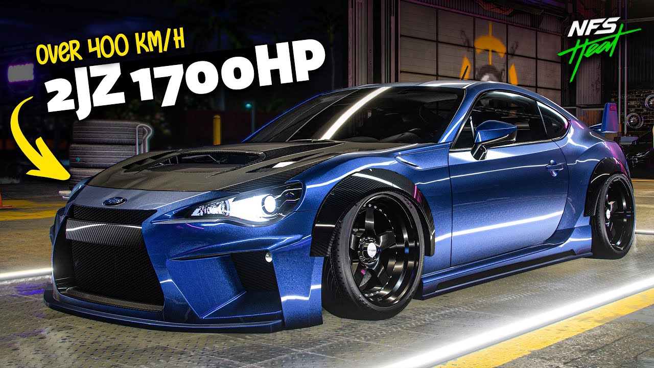 Need For Speed Heat - 2JZ SUBARU BRZ PREMIUM Customization | Max Build 400+
